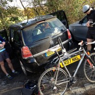 Harriers v Cyclists Carl & Matthew