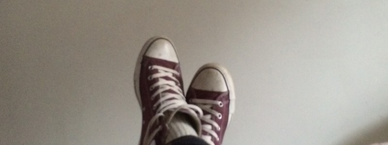 Feet up