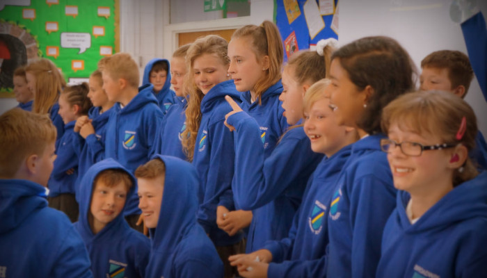 Lily’s final day at Primary School