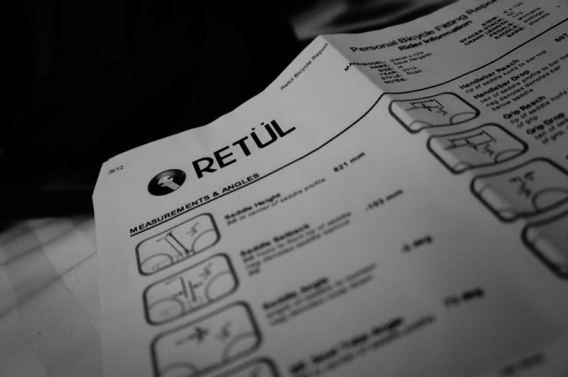 Retul Bike Fitting