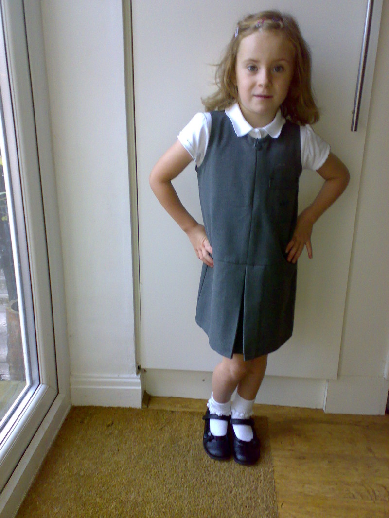 Lily’s final day at Primary School