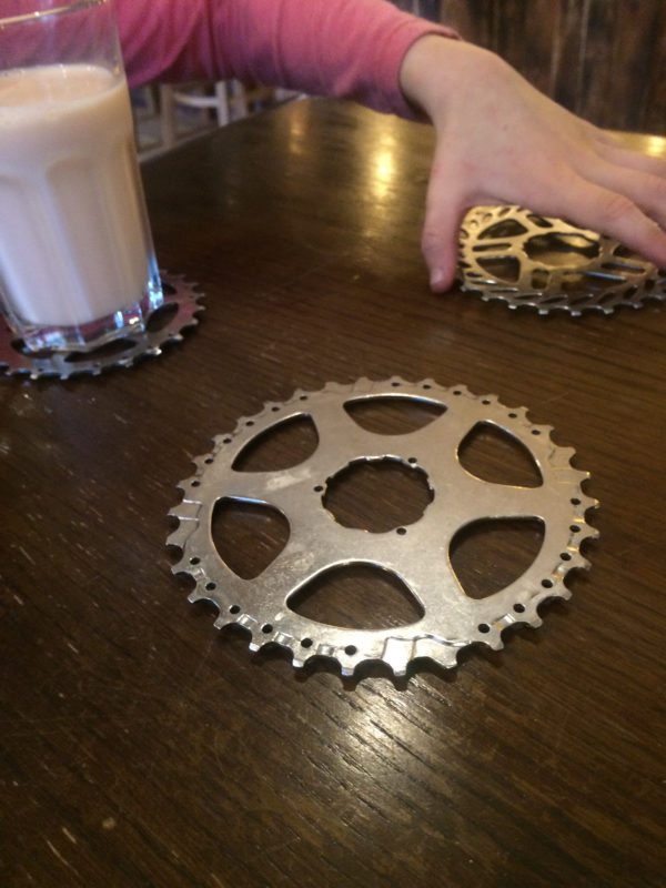 The Drop Off Café - Sprocket coasters